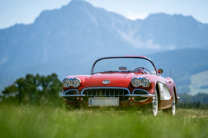 Corvette 1959 — Fahrzeugfotografie
